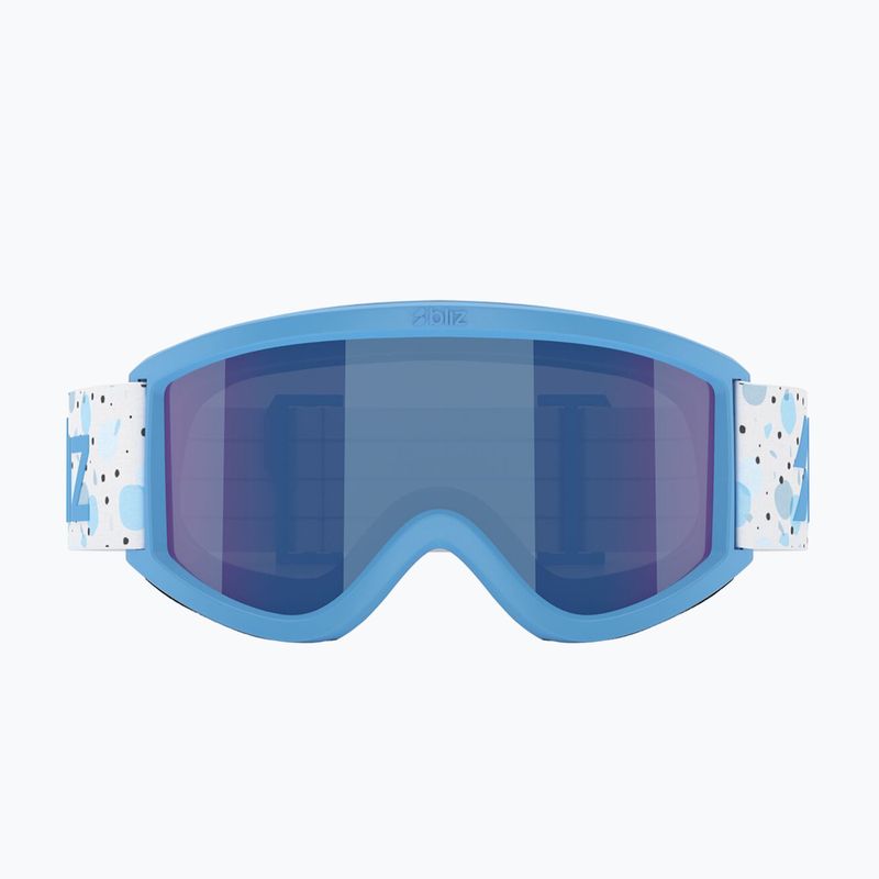 Maschera da sci per bambini Bliz Pixie Jr matte blue/brown/blue multi 2