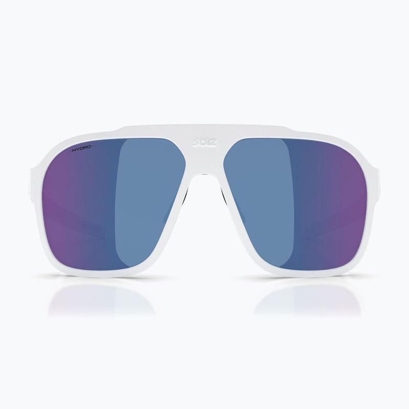 Occhiali da sole Bliz A002 bianco opaco/blu grigio multi 2