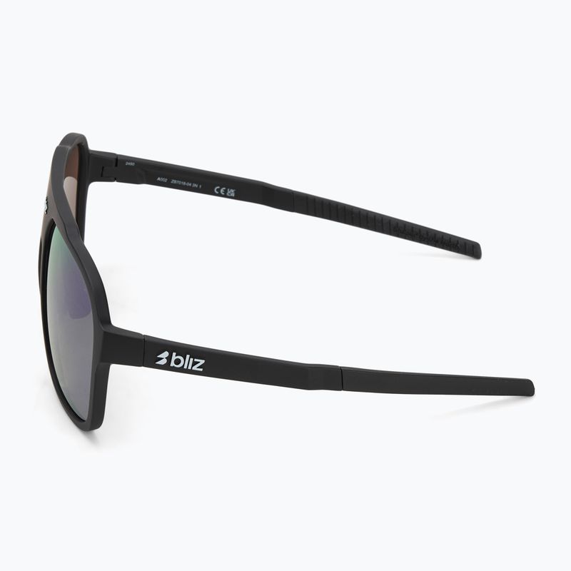 Occhiali da sole Bliz A002 nero opaco/marrone viola multi 3