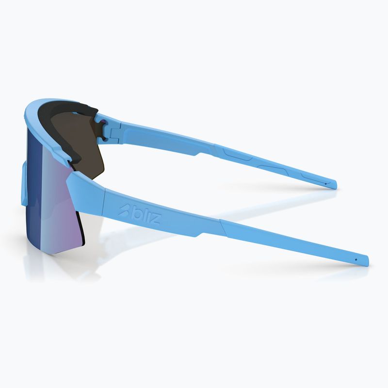Occhiali da sole Bliz Breeze blu opaco/grigio blu specchiato/rosa 4