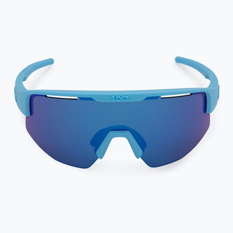Occhiali da sole Bliz Matrix Small blu opaco/grigio blu specchiato 3