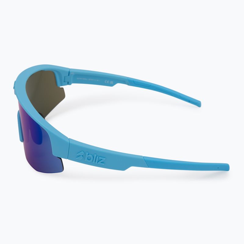 Occhiali da sole Bliz Matrix Small blu opaco/grigio blu specchiato 4
