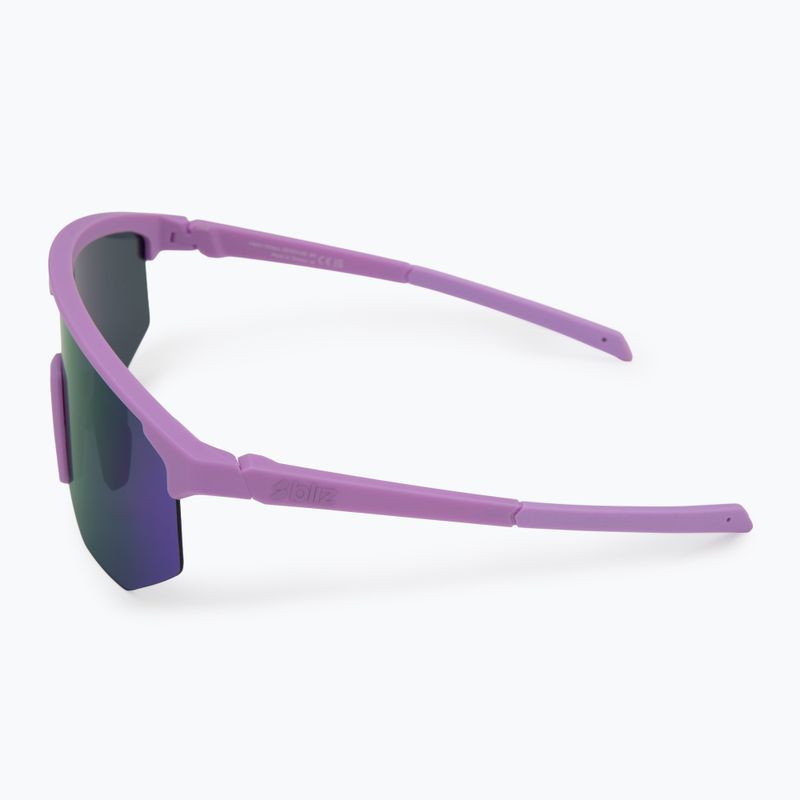 Occhiali da sole Bliz Hero Small viola opaco/grigio viola specchiato 4