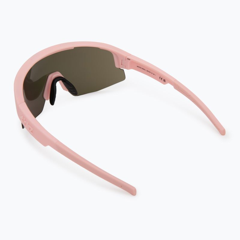 Occhiali da sole Bliz Hero Small opachi rosa cipria/marrone rosé multi 2