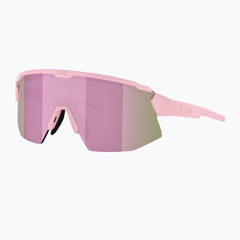 Occhiali da sole Bliz Breeze Small opachi rosa cipria/marrone rosé multi/rosa