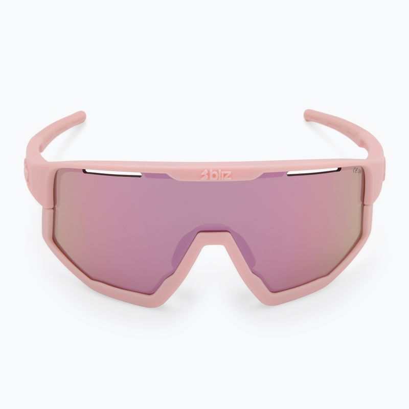 Occhiali da sole Bliz Fusion Small opachi rosa cipria/marrone rosé multi 4