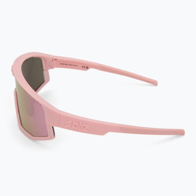 Occhiali da sole Bliz Fusion Small opachi rosa cipria/marrone rosé multi 5