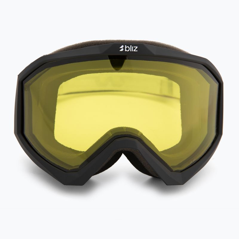 Maschera da sci Bliz Liner matte black/yellow 2