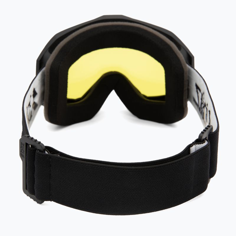 Maschera da sci Bliz Liner matte black/yellow 3