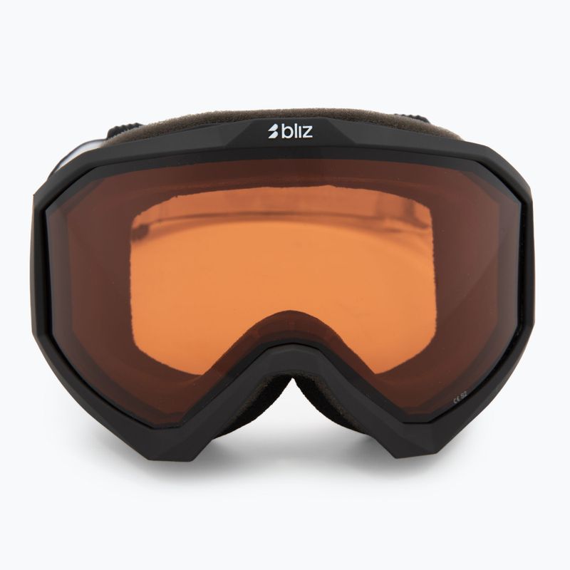 Maschera da sci Bliz Liner black/orange 2