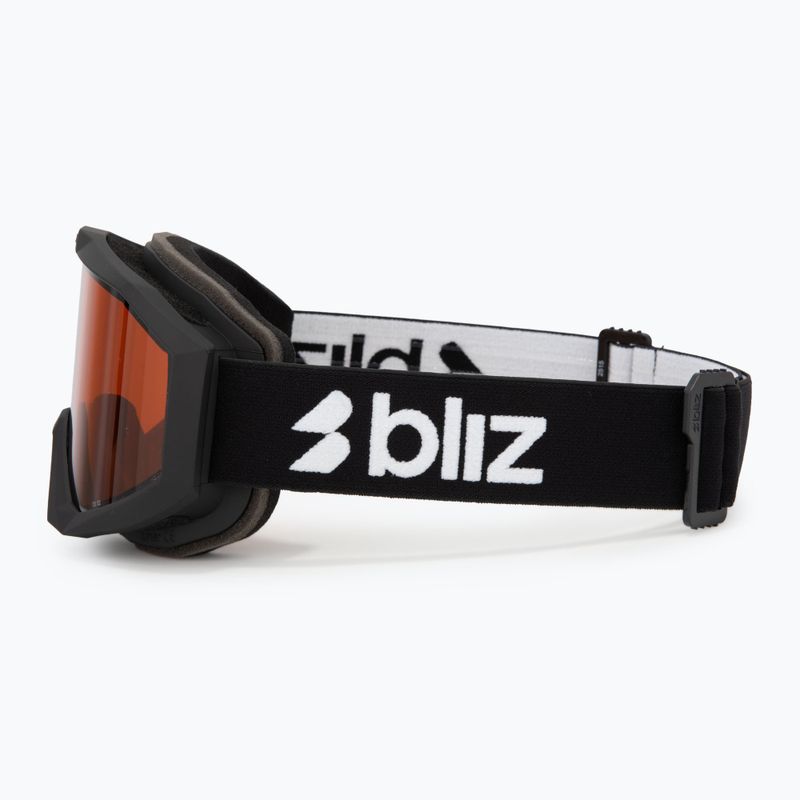 Maschera da sci Bliz Liner black/orange 4