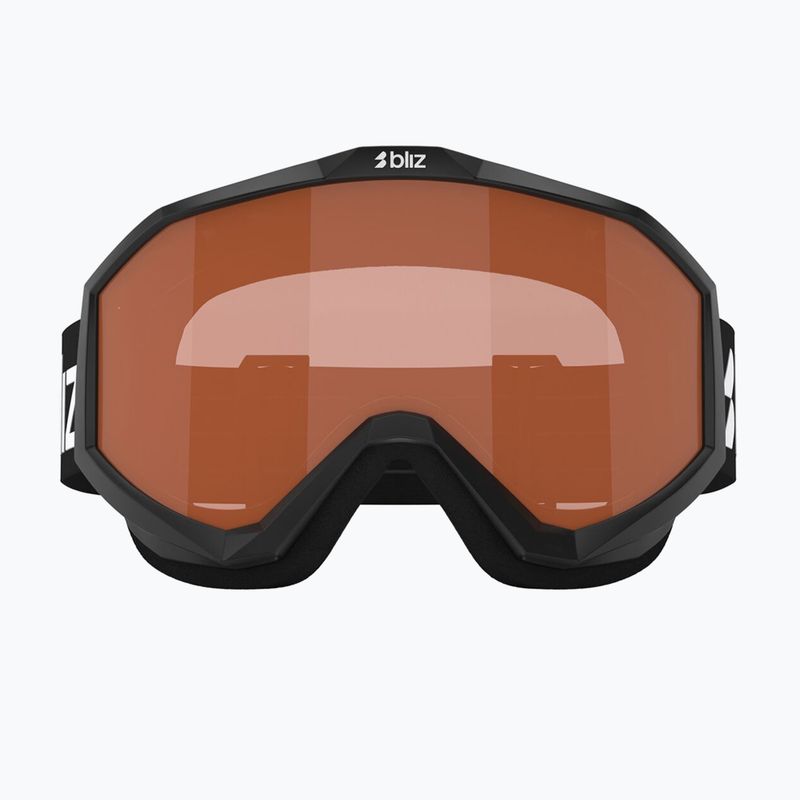Maschera da sci Bliz Liner black/orange 6