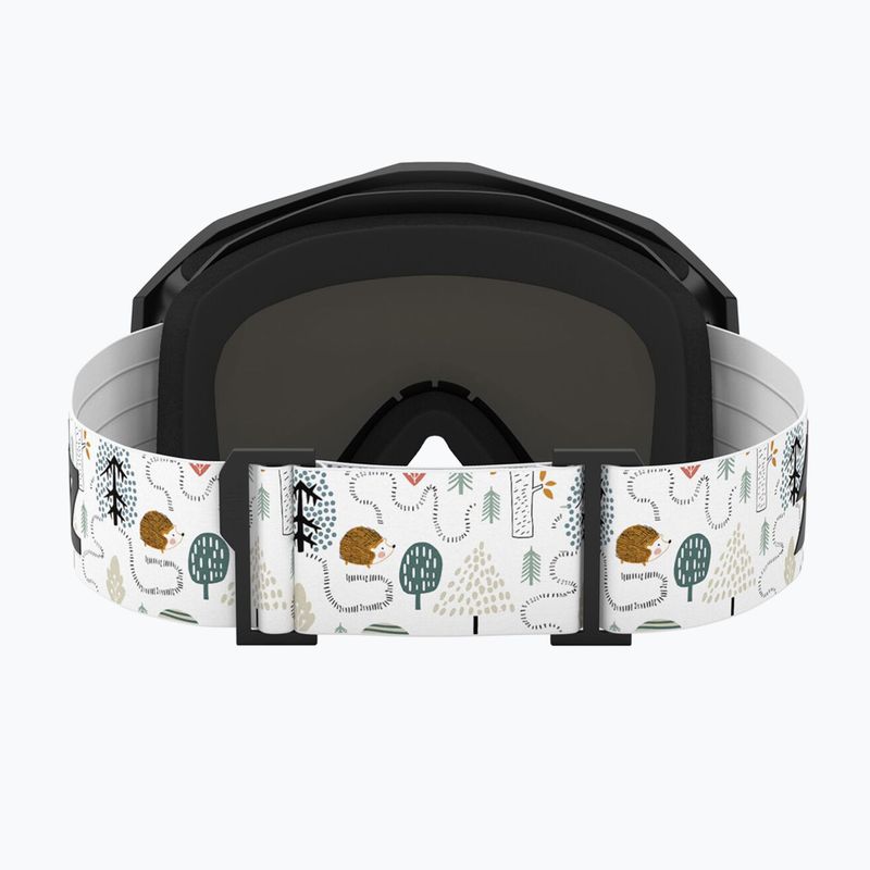 Maschera da sci junior Bliz Liner Jr matte black/brown/silver mirror 7