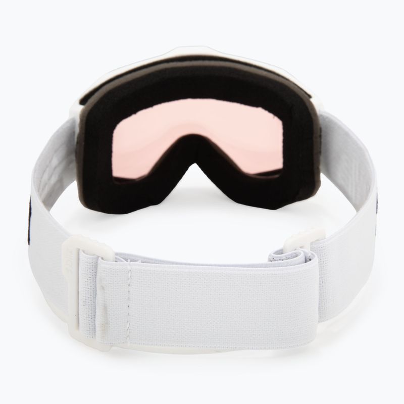 Maschera da sci junior Bliz Liner Jr matte white/pink 3