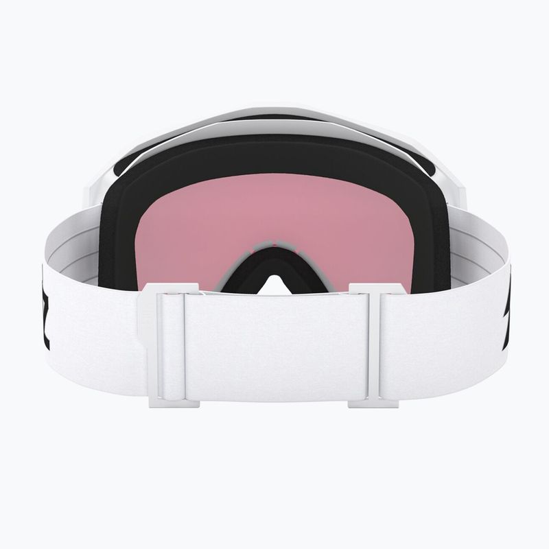 Maschera da sci junior Bliz Liner Jr matte white/pink 7
