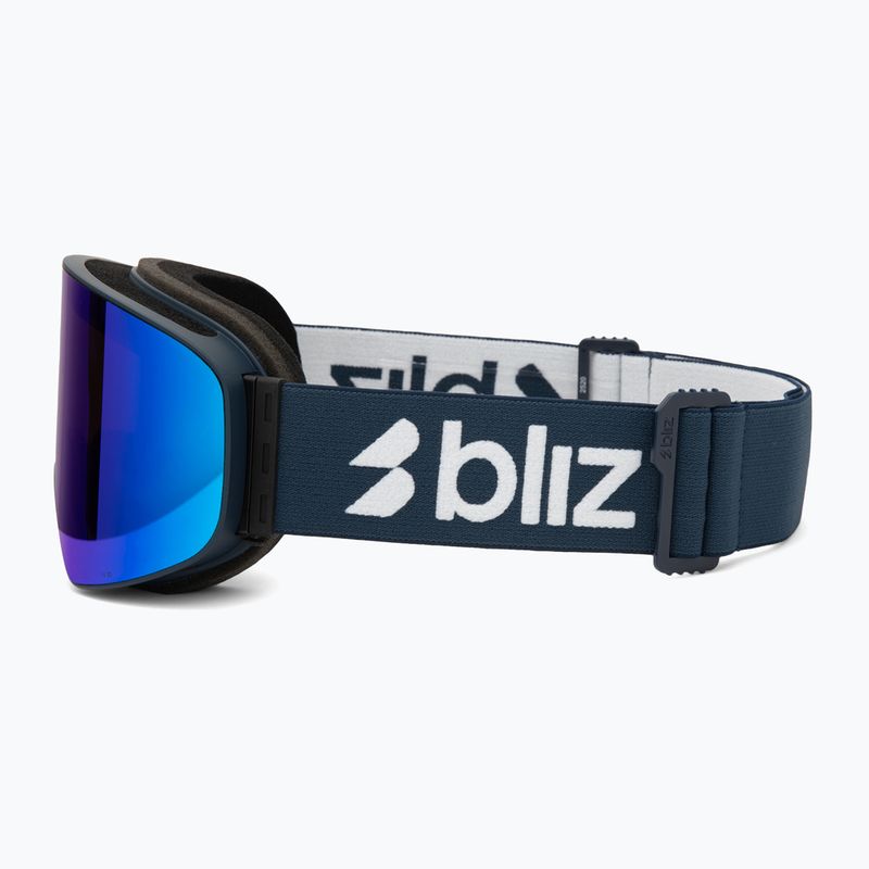 Maschera da sci Bliz Flow matte blue/brown/blue multi 3