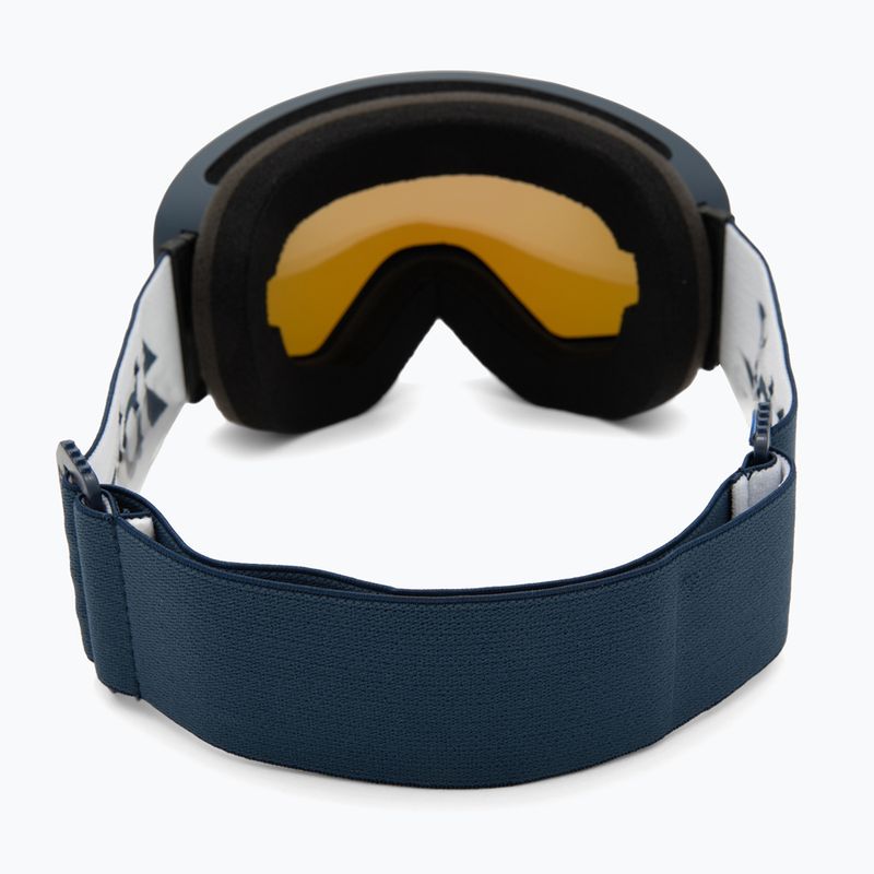 Maschera da sci Bliz Flow matte blue/brown/blue multi 4