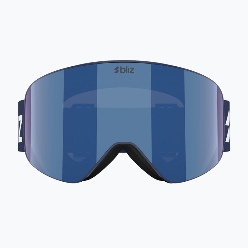 Maschera da sci Bliz Flow matte blue/brown/blue multi 2