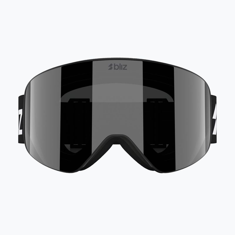 Maschera da sci Bliz Flow matte black/smoke/silver mirror 7