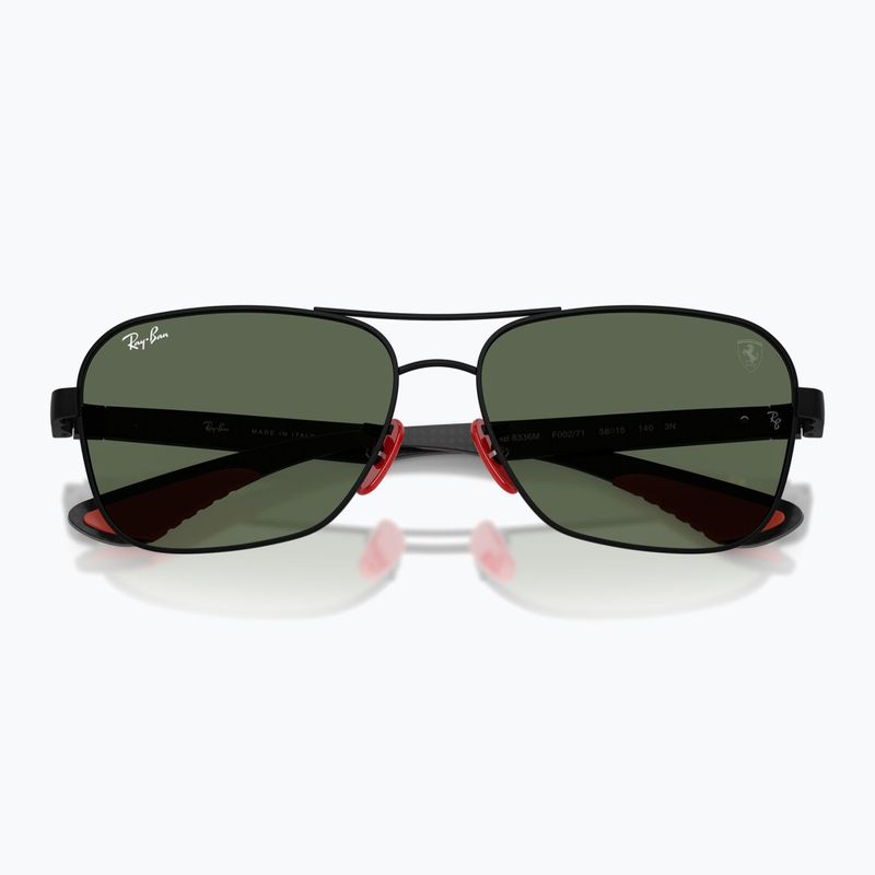 Occhiali da sole Ray-Ban Rb8336M Scuderia matt black/dark green 3