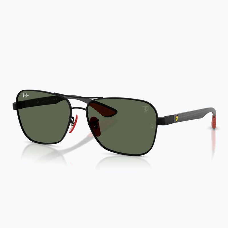 Occhiali da sole Ray-Ban Rb8336M Scuderia matt black/dark green 4