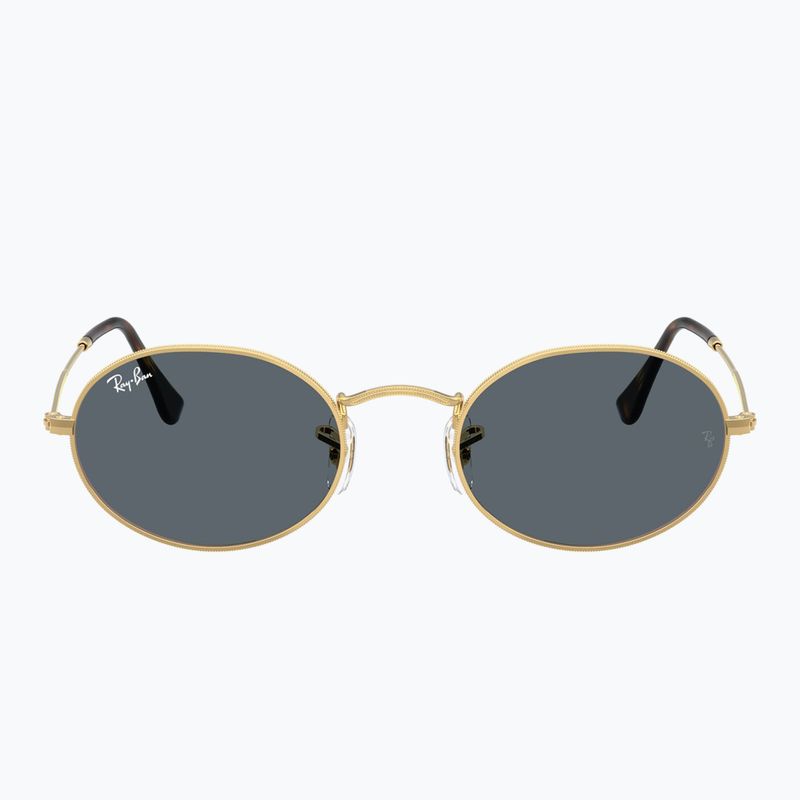 Occhiali da sole Ray-Ban Oval arista gold/blue 2