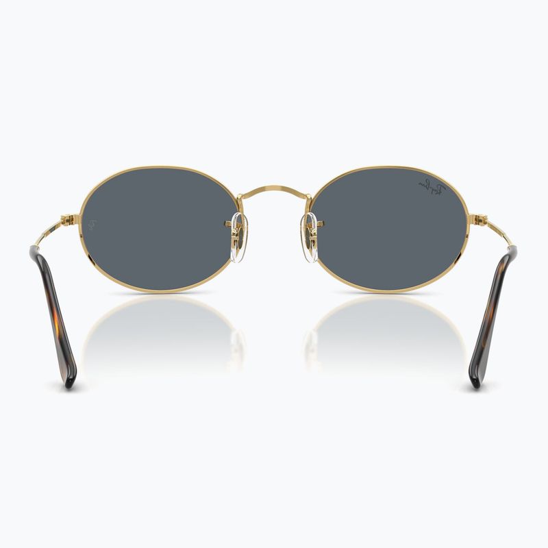 Occhiali da sole Ray-Ban Oval arista gold/blue 5