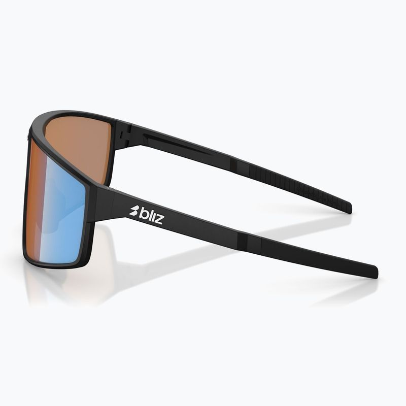 Occhiali da sole Bliz P002 Nano Optics Nordic Light nero opaco/corallo/blu arancione multi 4