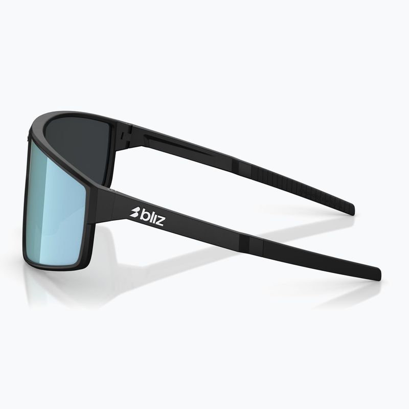 Occhiali da sole Bliz P002 nero opaco/blu fumo 4