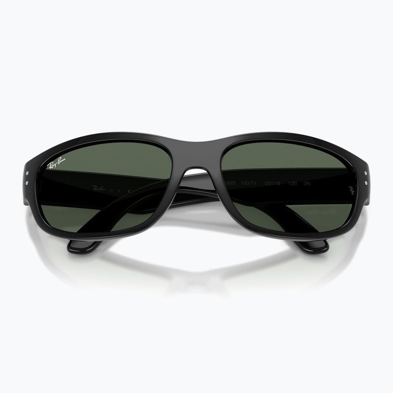 Occhiali da sole per bambini Ray-Ban Balorama Bio Based black/dark green 3