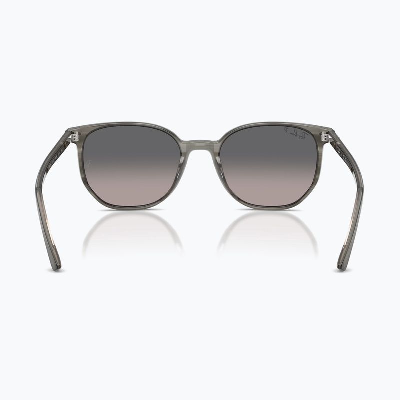 Occhiali da sole Ray-Ban Elliot grey/grey gradient polarized 5