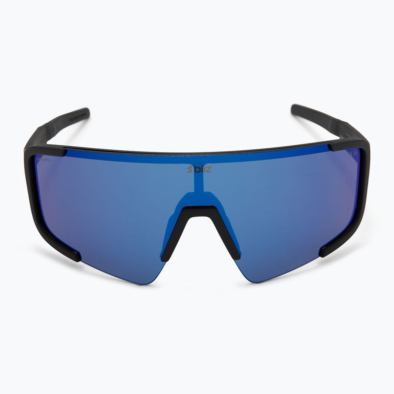 Occhiali da sole Bliz P003 matte black/grey blue mirror 3