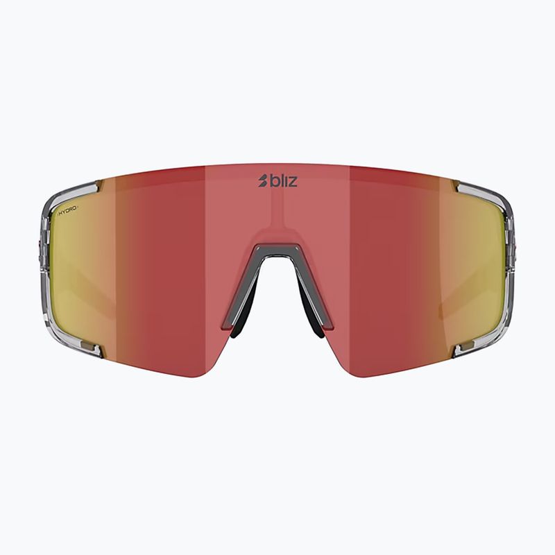 Occhiali da sole Bliz P003 transparent dark grey/brown red multi 2