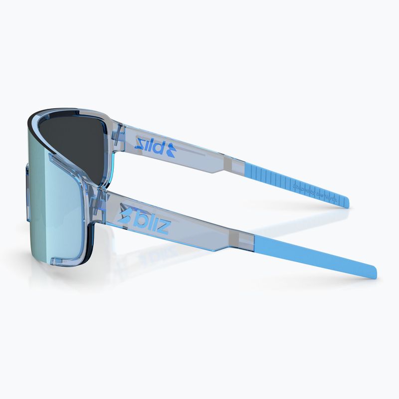 Occhiali da sole Bliz P003 Small transparent blue/smoke ice blue multi 4