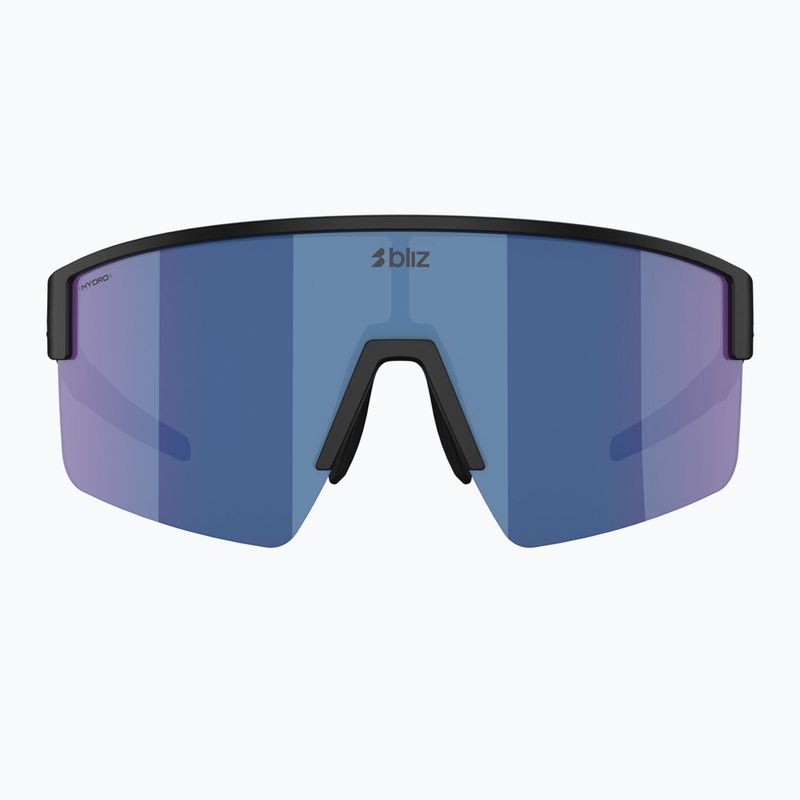 Occhiali da sole Bliz P004 matte black/grey blue mirror 2