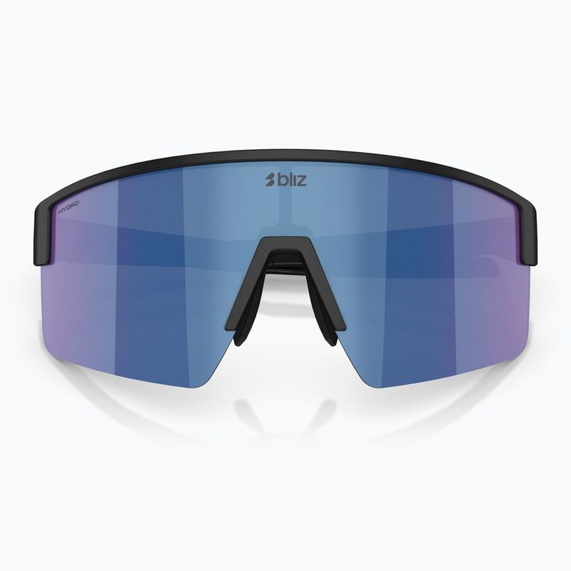 Occhiali da sole Bliz P004 matte black/grey blue mirror 3