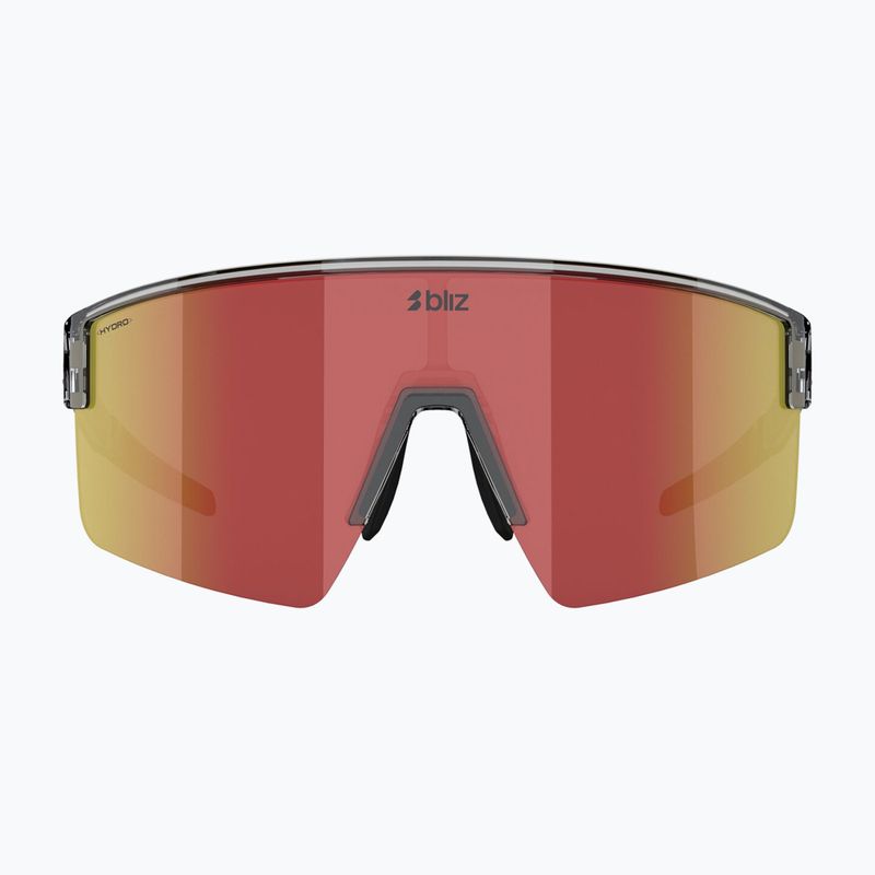 Occhiali da sole Bliz P004 transparent dark grey/brown red multi 2