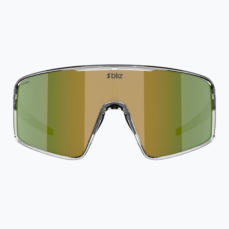 Occhiali da sole Bliz P001 transparent white/brown green multi 2