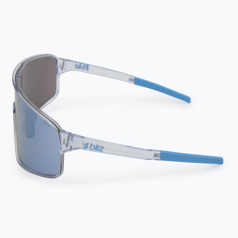 Occhiali da sole Bliz P001S transparent blue/smoke ice blue multi 4