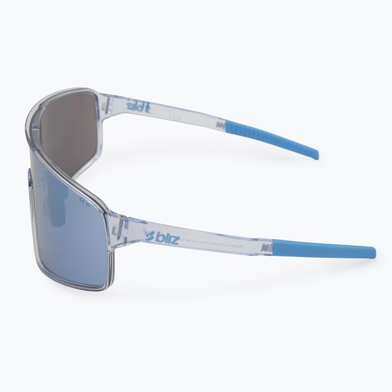 Occhiali da sole Bliz P001 transparent blue/smoke ice blue multi 4