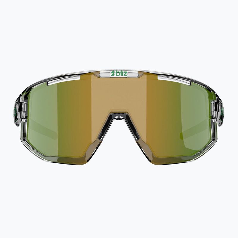 Occhiali da sole Bliz Fusion transparent white/brown green multi 2