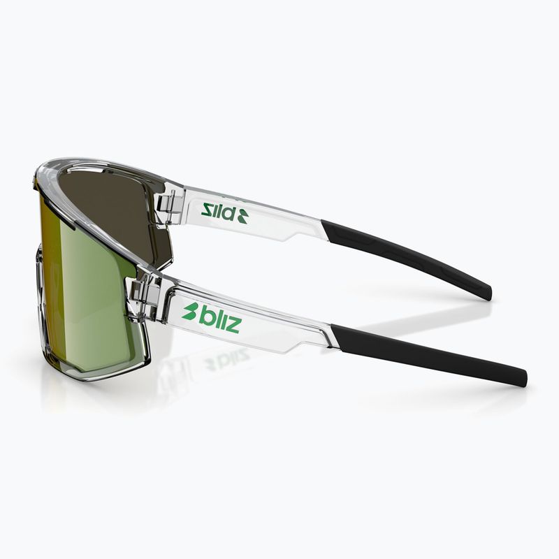 Occhiali da sole Bliz Fusion transparent white/brown green multi 4