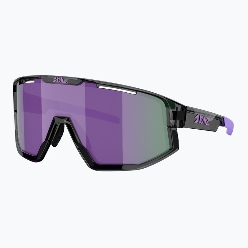 Occhiali da sole Bliz Fusion Small crystal black/grey purple multi