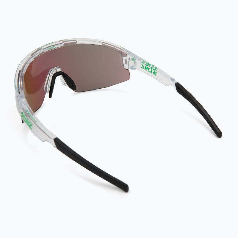 Occhiali da sole Bliz Matrix transparent white/brown green multi 2