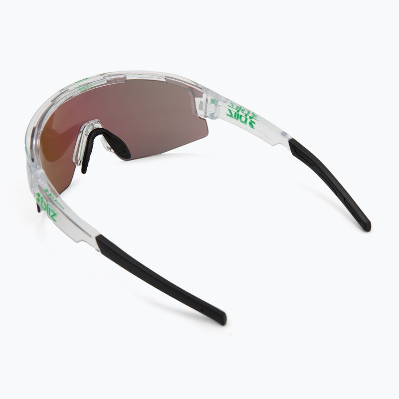 Occhiali da sole Bliz Matrix Small transparent white/brown green multi 2