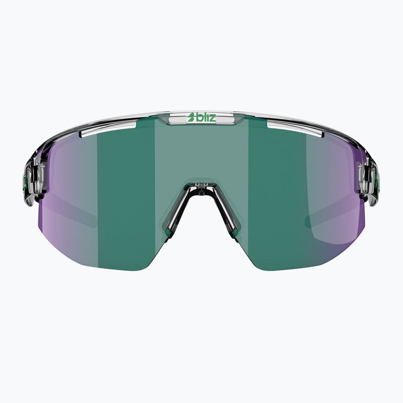Occhiali da sole Bliz Matrix Small transparent white/brown green multi 2