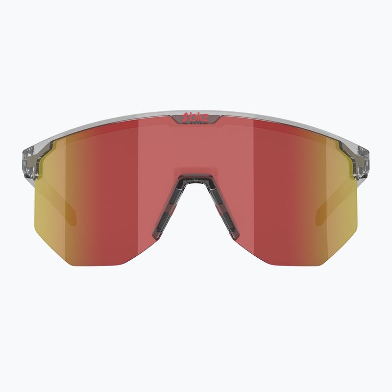 Occhiali da sole Bliz Hero transparent dark grey/brown red multi 2