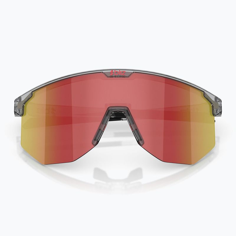 Occhiali da sole Bliz Hero transparent dark grey/brown red multi 3