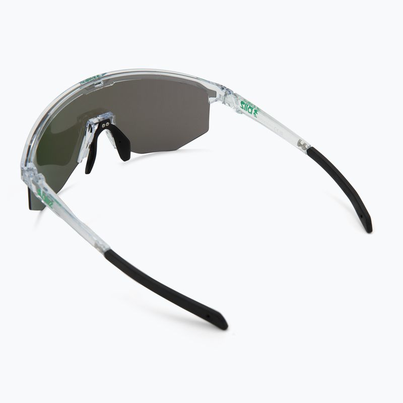 Occhiali da sole Bliz Hero transparent white/brown green multi 2