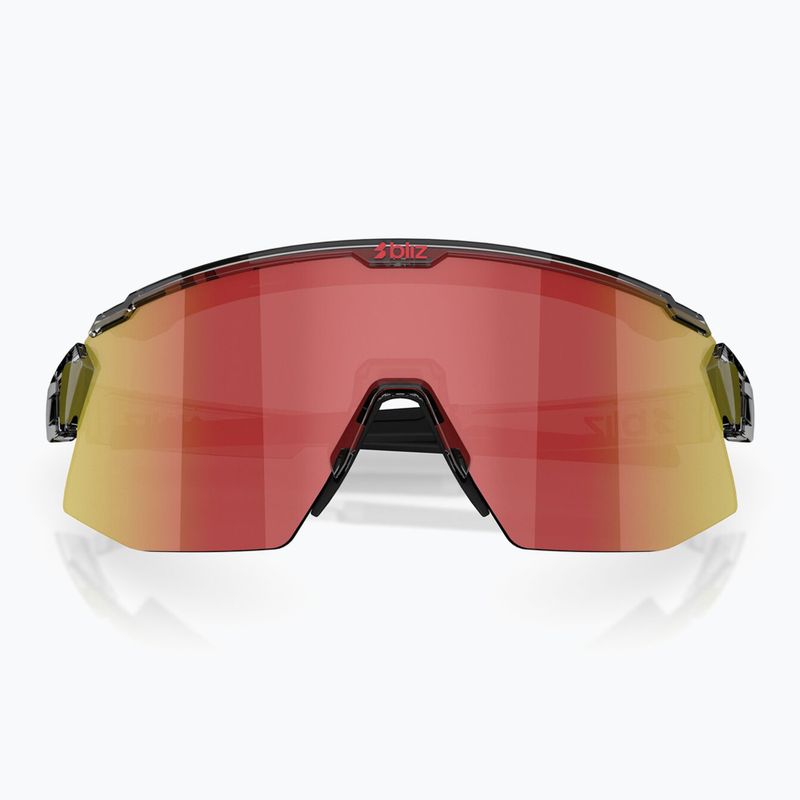 Occhiali da sole Bliz Breeze transparent dark grey/brown red multi 3